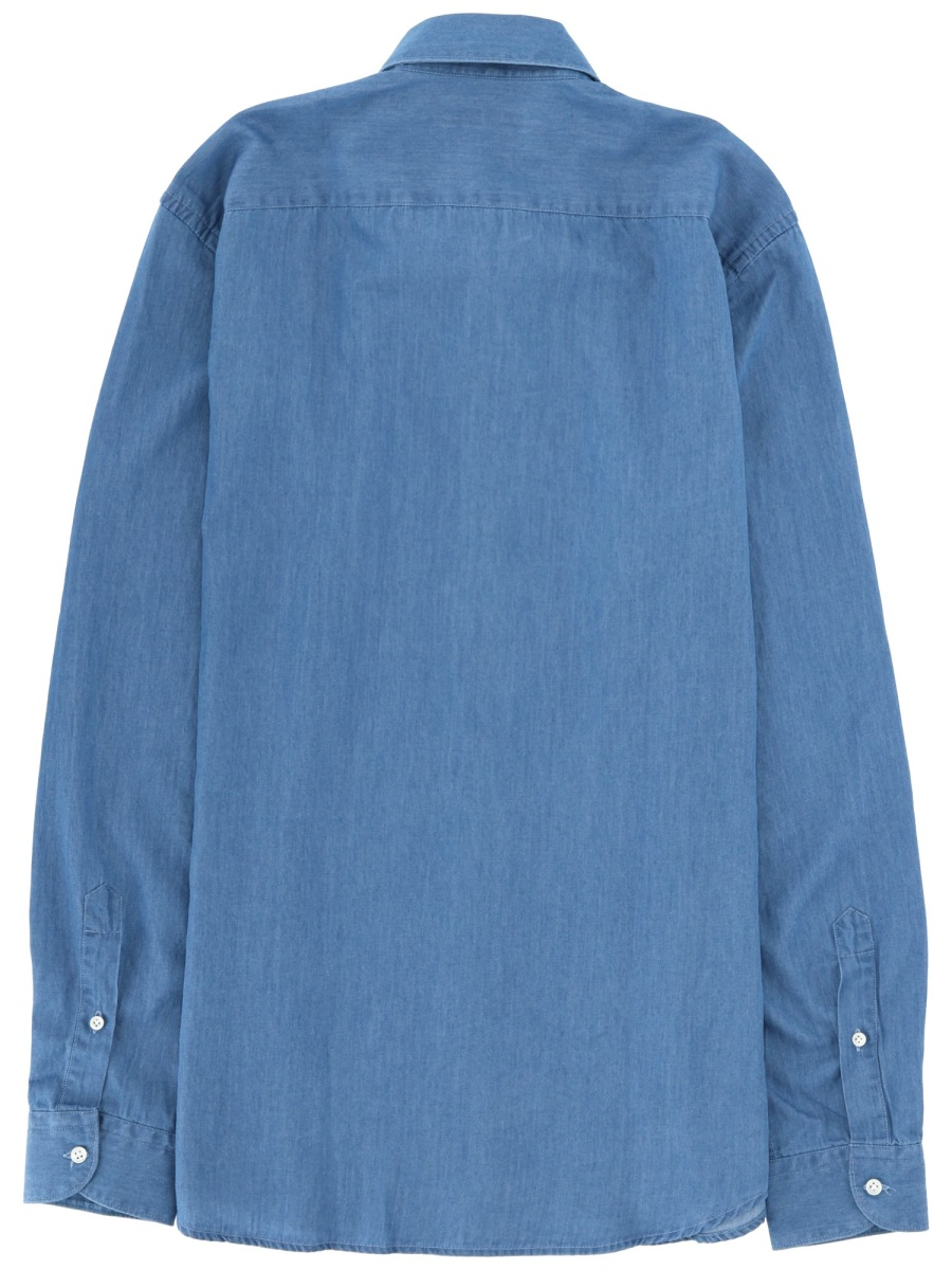 [Fay] Shirts Long Sleeve SS26 NCMA1521_15LMJPU200