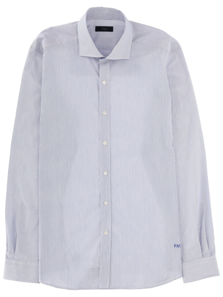 [Fay] Shirts Long Sleeve SS26 NCMA1522_590ZBCU802