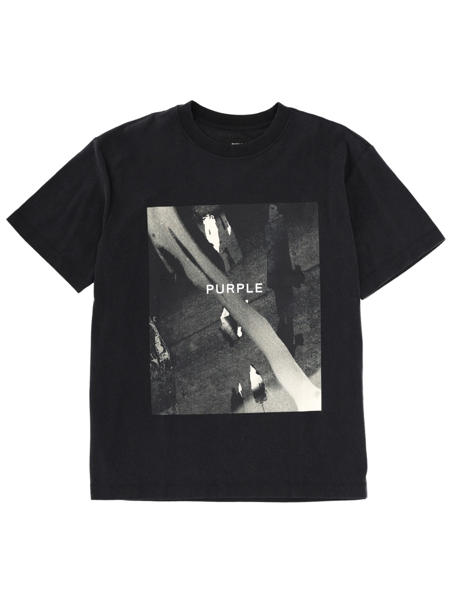[Purple Brand] T-shirts Short Sleeve SS26 P104_TBDS126BLACK