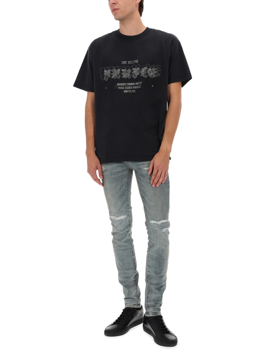 [Purple Brand] T-shirts Short Sleeve SS26 P104_TBSO126BLACK