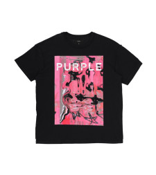 [Purple Brand] T-shirts Short Sleeve SS26 P101_TBSD126BLACK