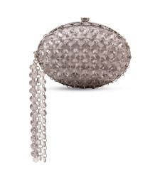 [Self-portrait] Clutch bag FW26 PF26322AGR GREY