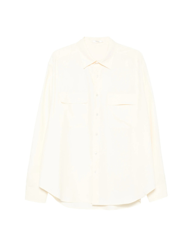 [THE ROW] Shirts Long Sleeve SS26 1330 W2861 BQE