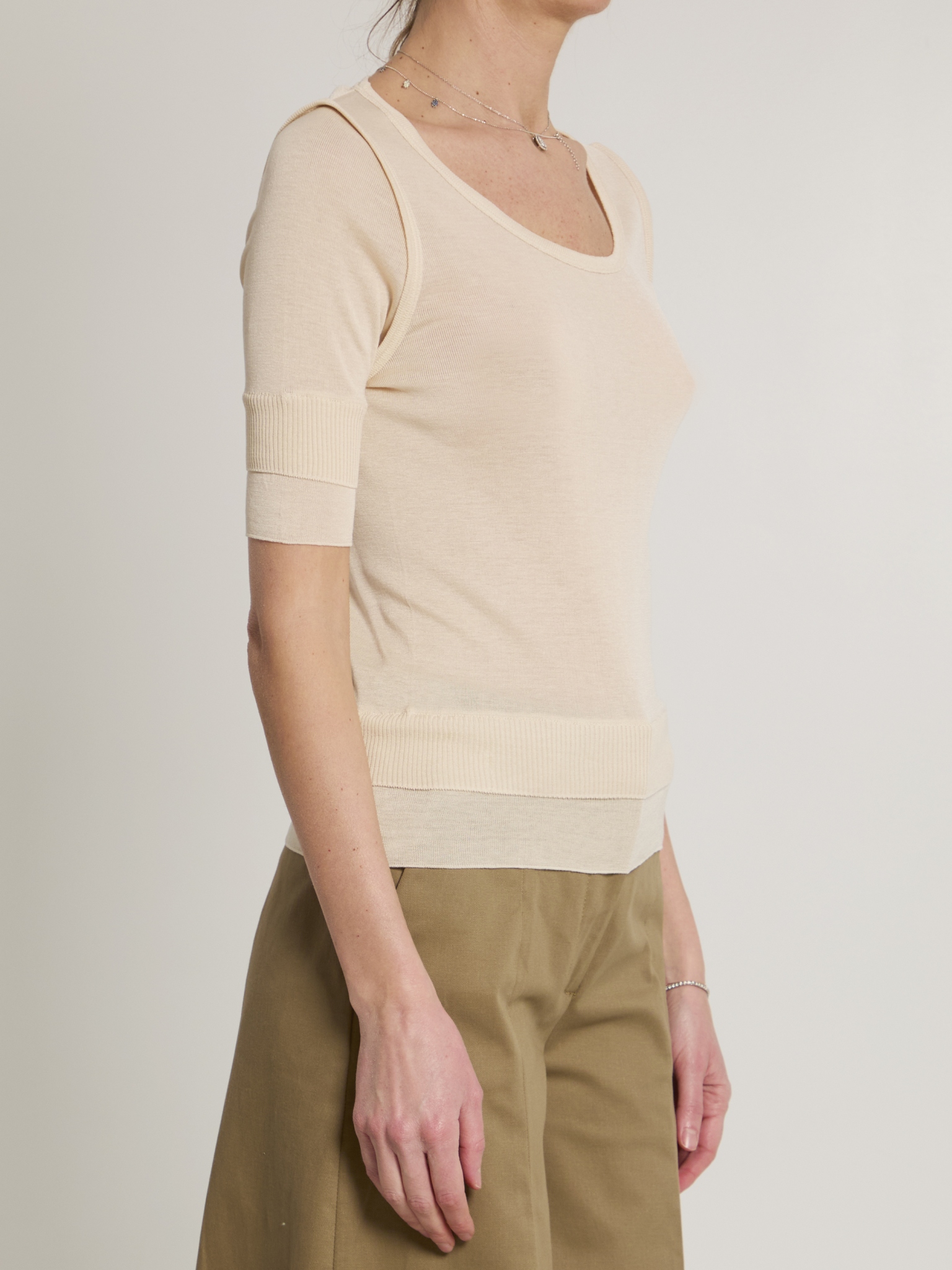 [LEMAIRE] T-shirts Short Sleeve SS26 TS0025_LK1017_WH024