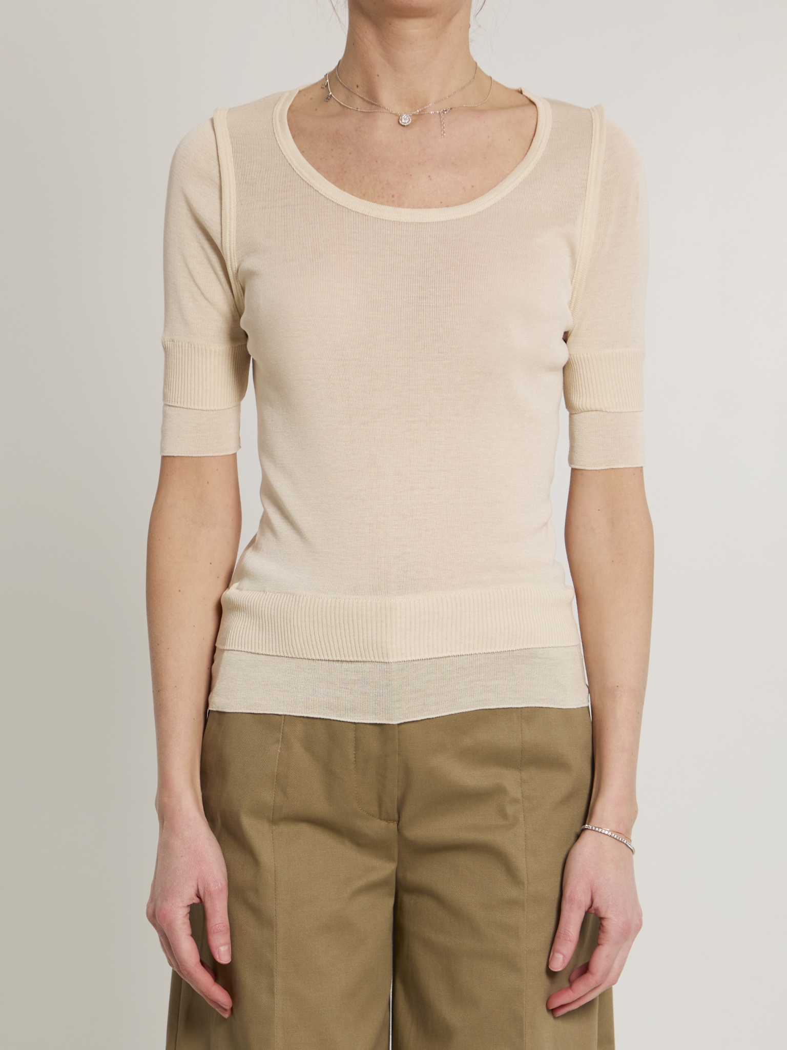 [LEMAIRE] T-shirts Short Sleeve SS26 TS0025_LK1017_WH024