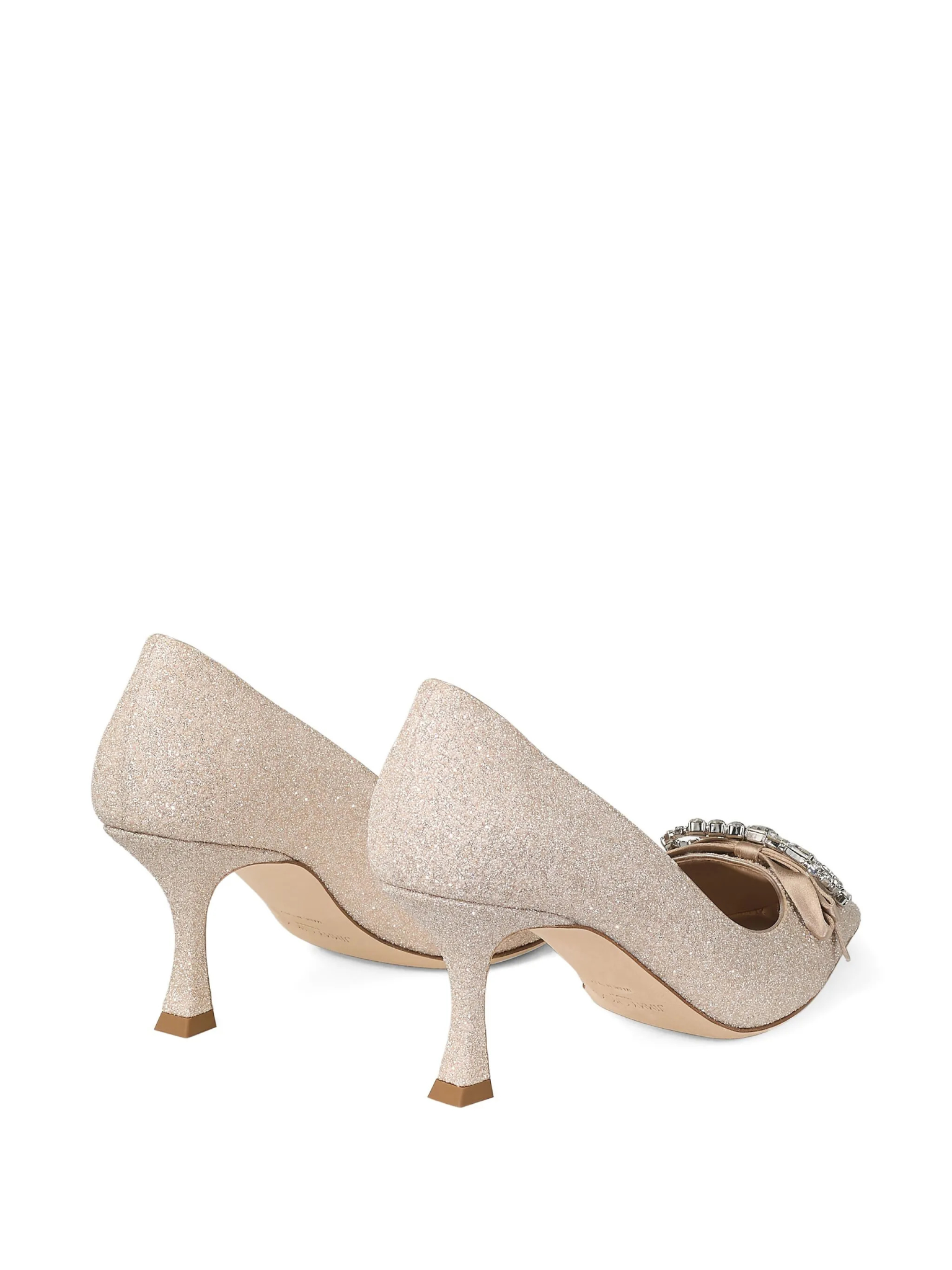 [Jimmy Choo] Pumps SS26 AURIA70HGQLIGHT SOFT GOLD/CRYSTAL