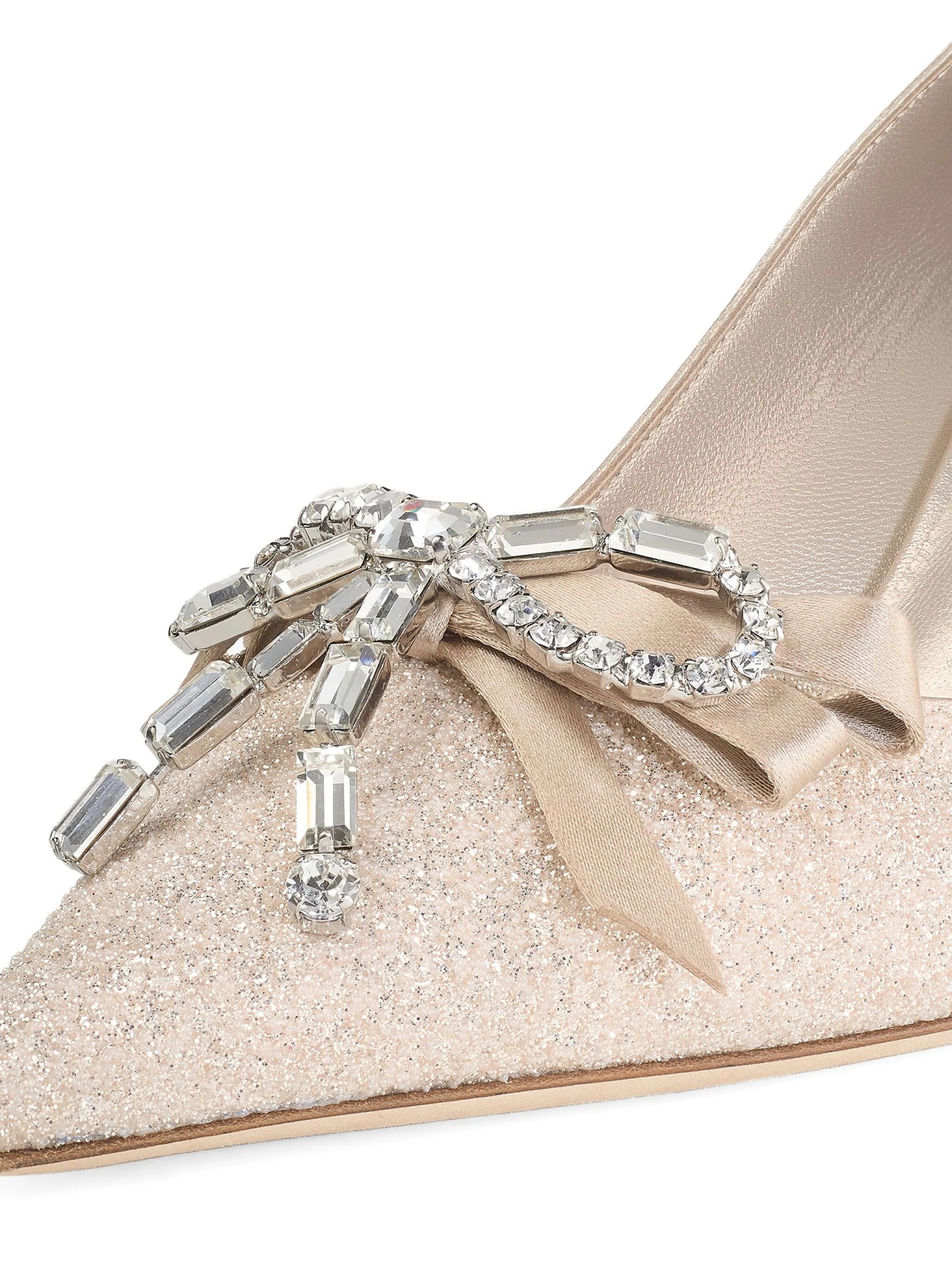 [Jimmy Choo] Pumps SS26 AURIA70HGQLIGHT SOFT GOLD/CRYSTAL