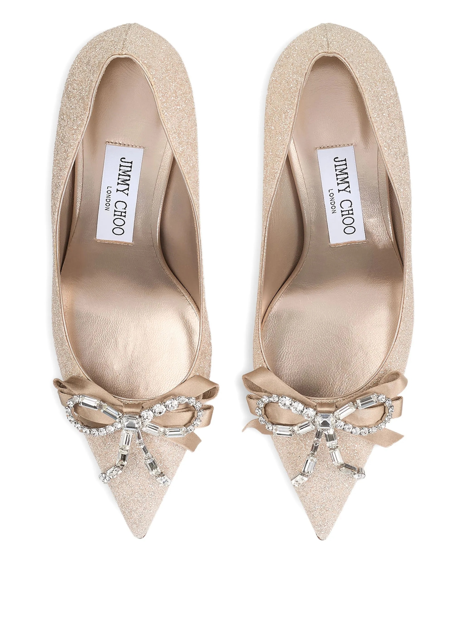 [Jimmy Choo] Pumps SS26 AURIA70HGQLIGHT SOFT GOLD/CRYSTAL