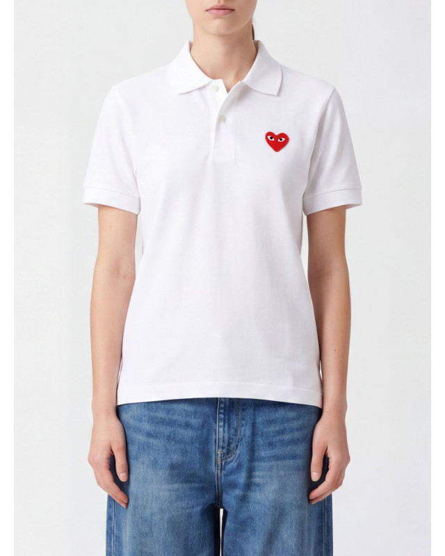 [COMME DES GARCONS PLAY] T-shirts Short Sleeve SS26 AZT005 5