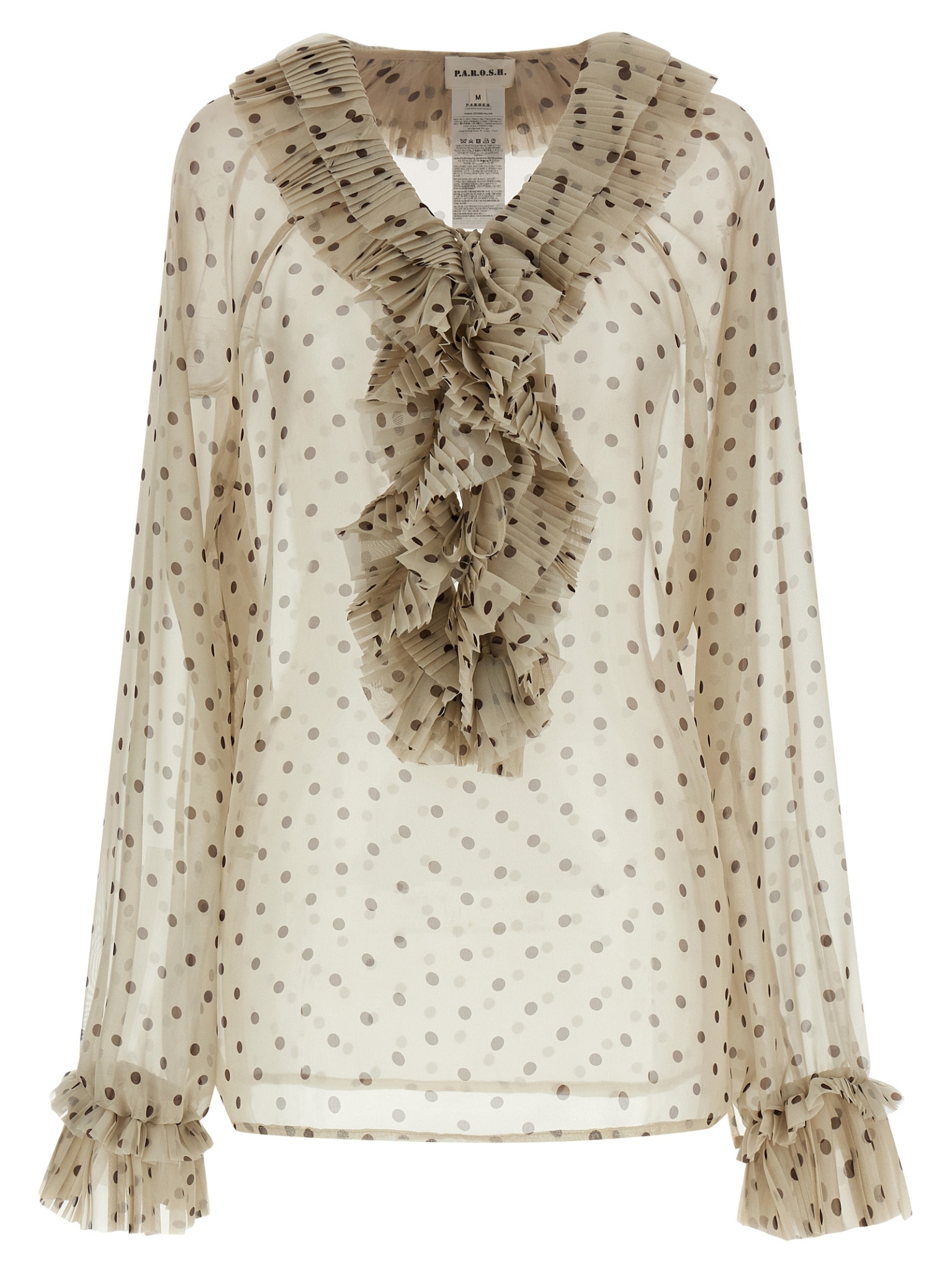 [PAROSH] Blouse SS26 D313356PALLINA802