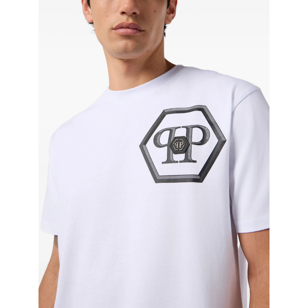[Philipp Plein] T-shirts Short Sleeve SS26 MTK8886 PJY002N 01