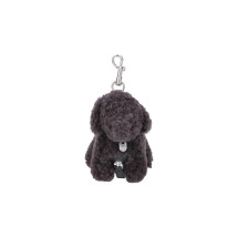 [Anya Hindmarch] Keyring FW26 208024CHOCOLATE