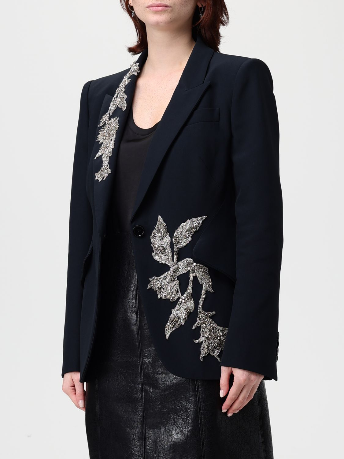 [McQueen] Casual Jacket FW25 830472QEAAA 1000