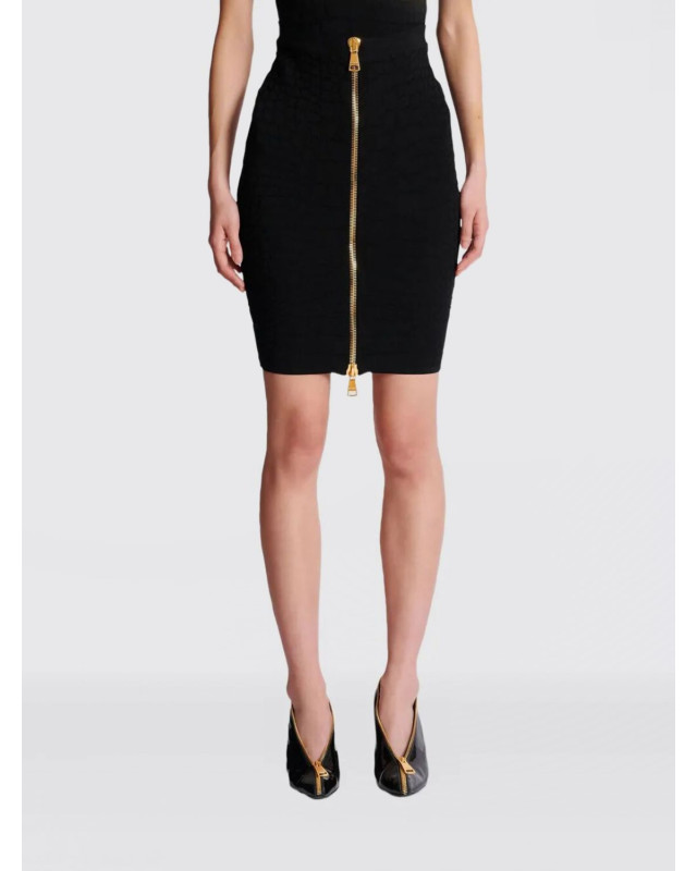 [Balmain] Mini skirt FW25 FF0LC290KJ14 0PA