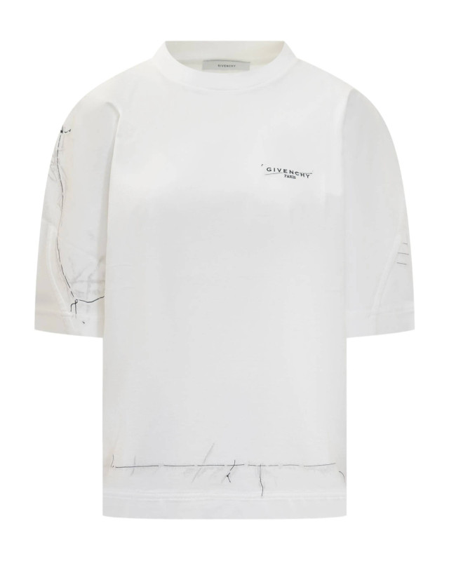 [Givenchy] T-shirts Short Sleeve FW25 BW70FGP75M100