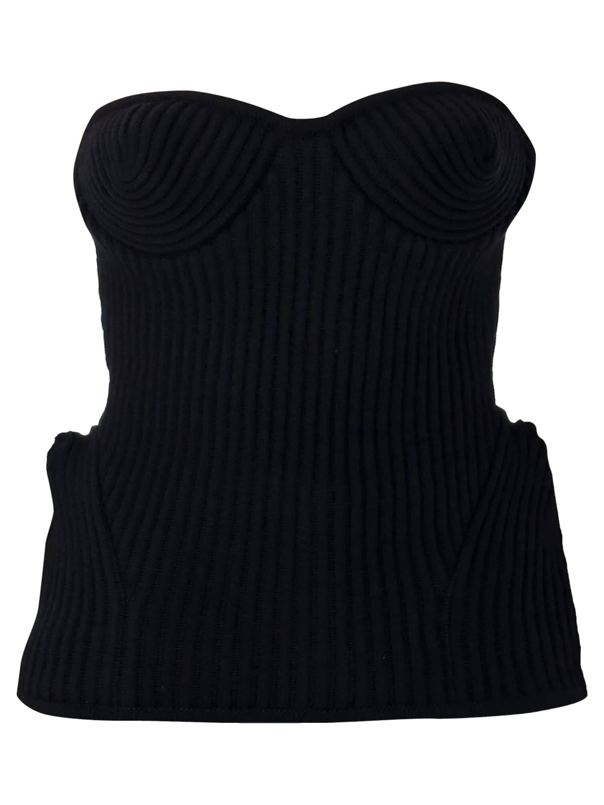 [JEAN PAUL GAULTIER] Tank top FW25 25/03-W-PO010K00100
