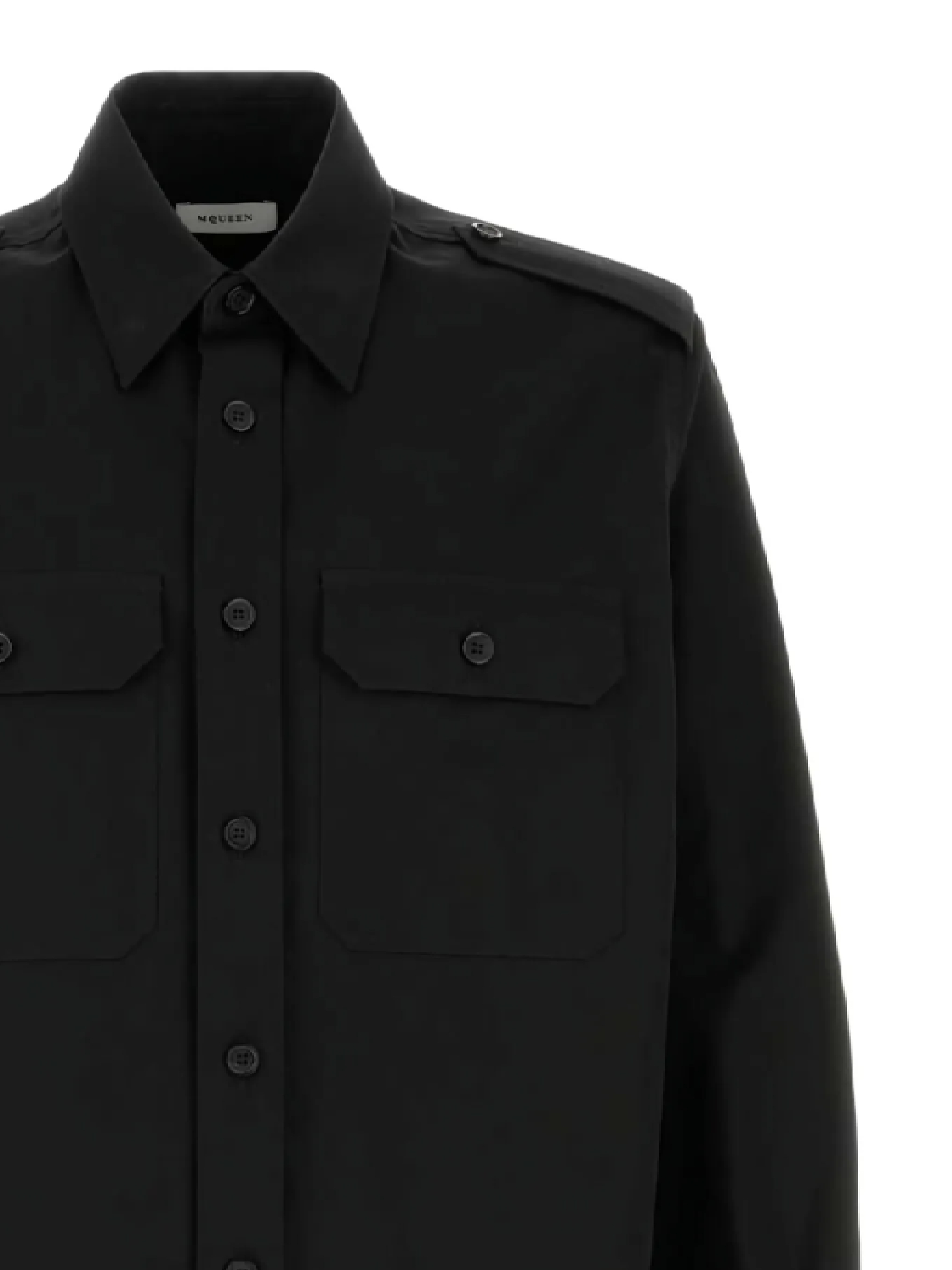 [Alexander McQueen] Shirts Long Sleeve FW25 832666QSABY1000