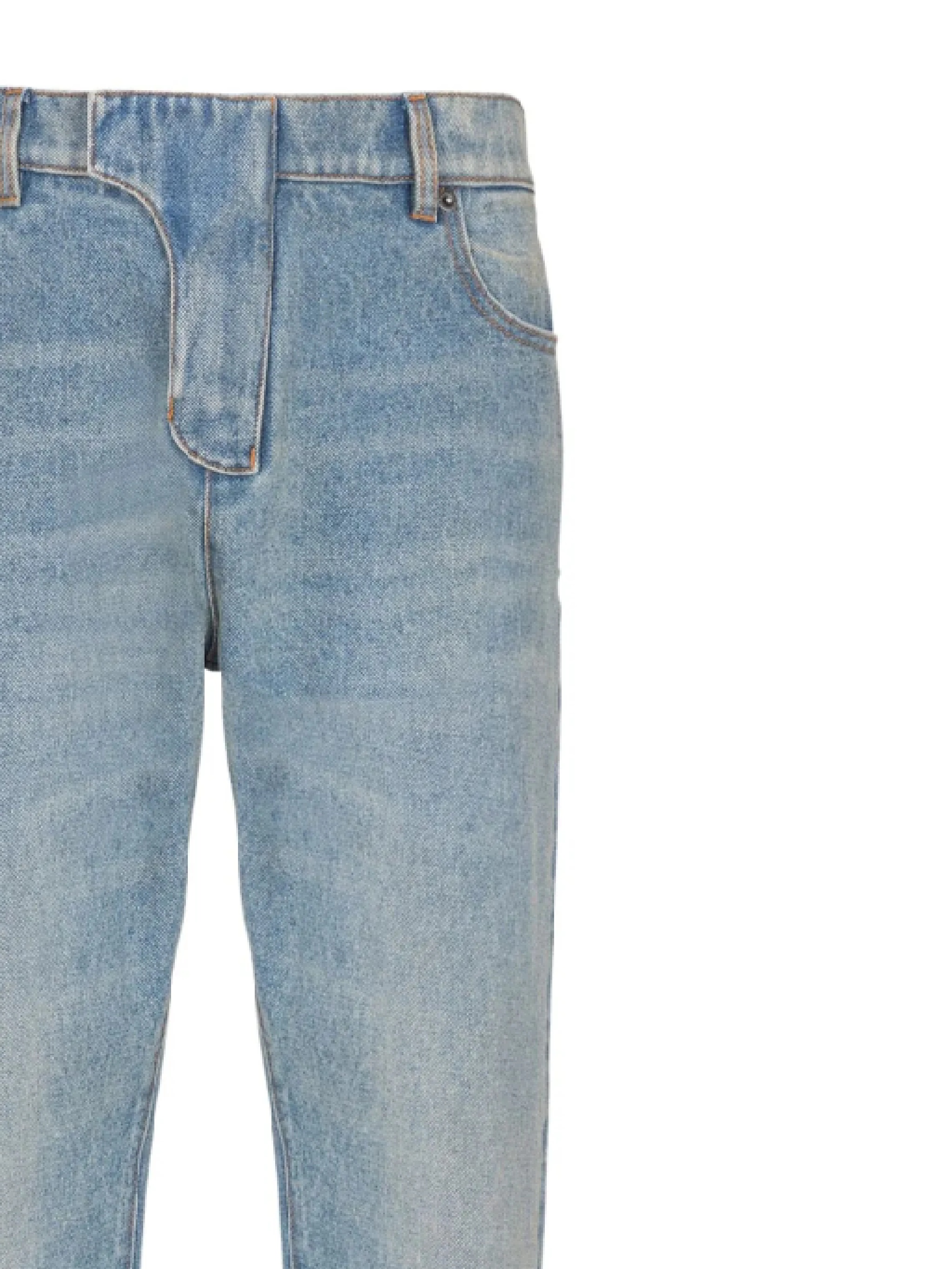 [Balmain] Jeans FW25 FH1MI083DF816AW