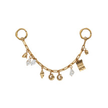 [Cult Gaia] Fashion Accessory SS26 ACCBC3113MT3339_ANTIQUEBRASS