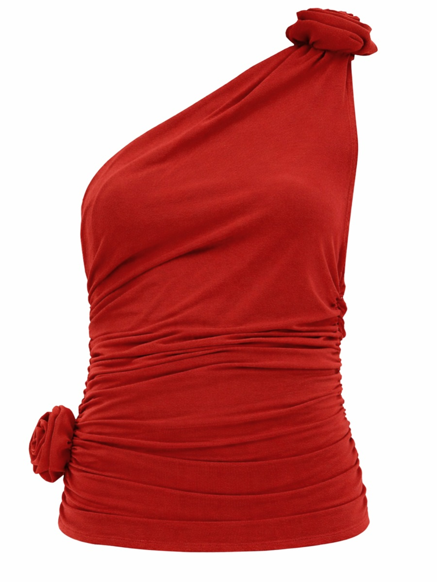 [MAGDA BUTRYM] Tank top SS26 164525_RED