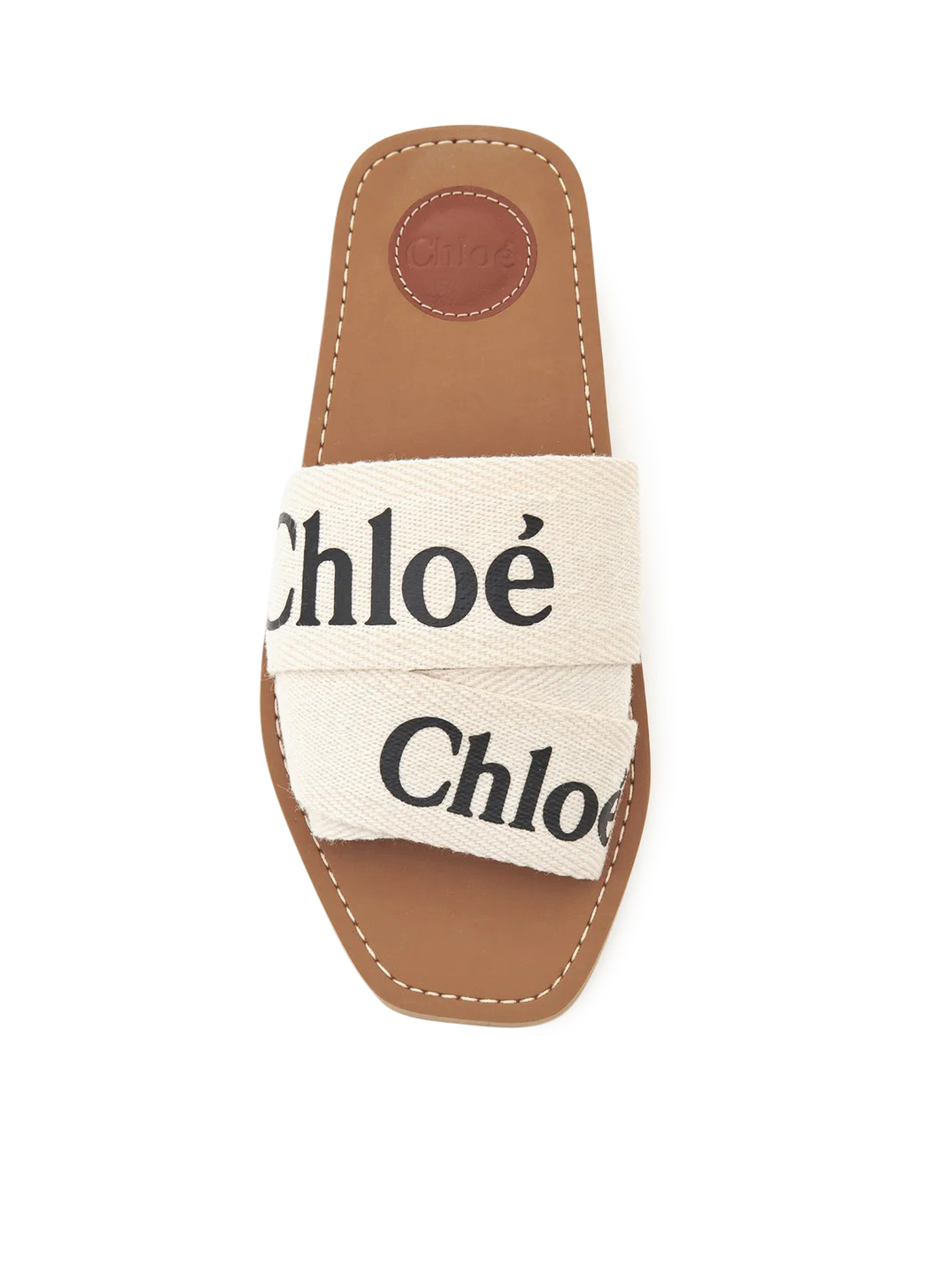 [Chloe] Slippers FW26 CHC22U188Z3101 WHITE
