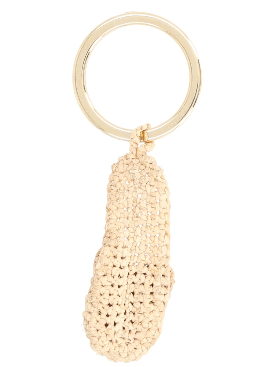 [MANEBI] Keyring SS26 V8.8JM_NATURAL