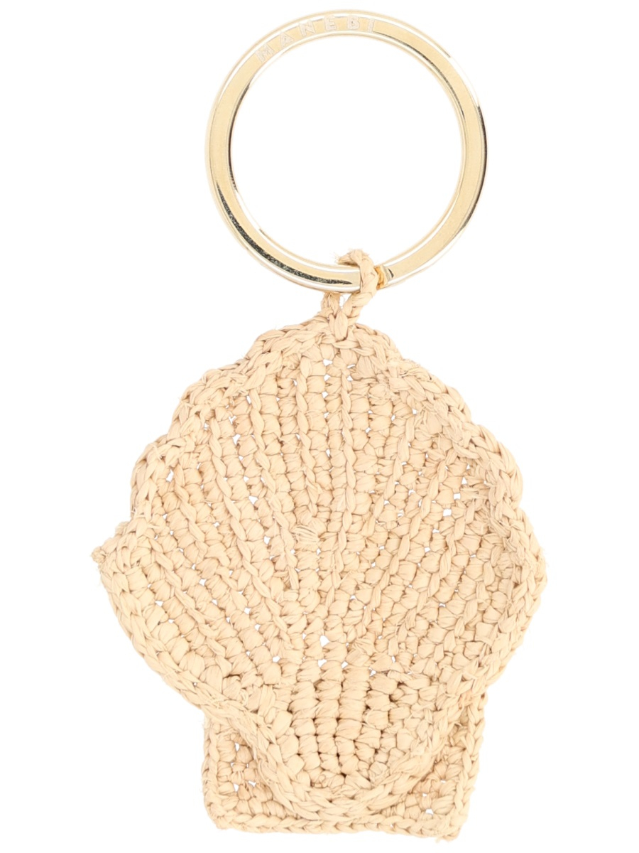 [MANEBI] Keyring SS26 V8.8JN_NATURAL