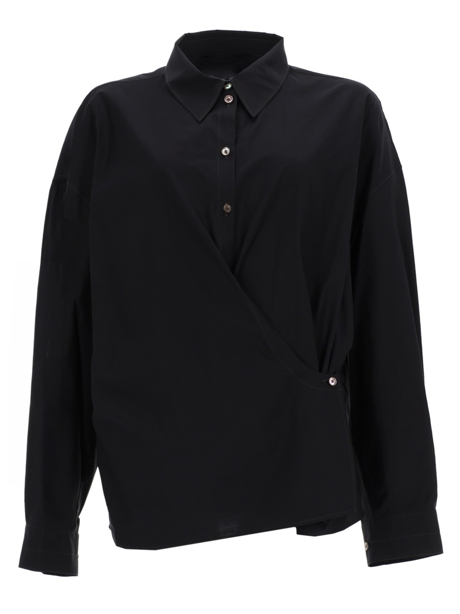 [LEMAIRE] Shirts Long Sleeve SS26 SH1141_LF1500BK998