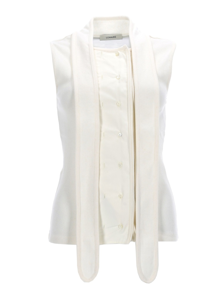 [LEMAIRE] Shirts Sleeveless SS26 TS0004_LJ1030WH086