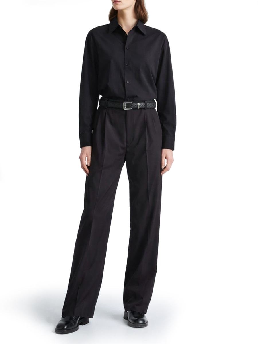 [LEMAIRE] Shirts Long Sleeve SS26 SH1282_LF1308BK999