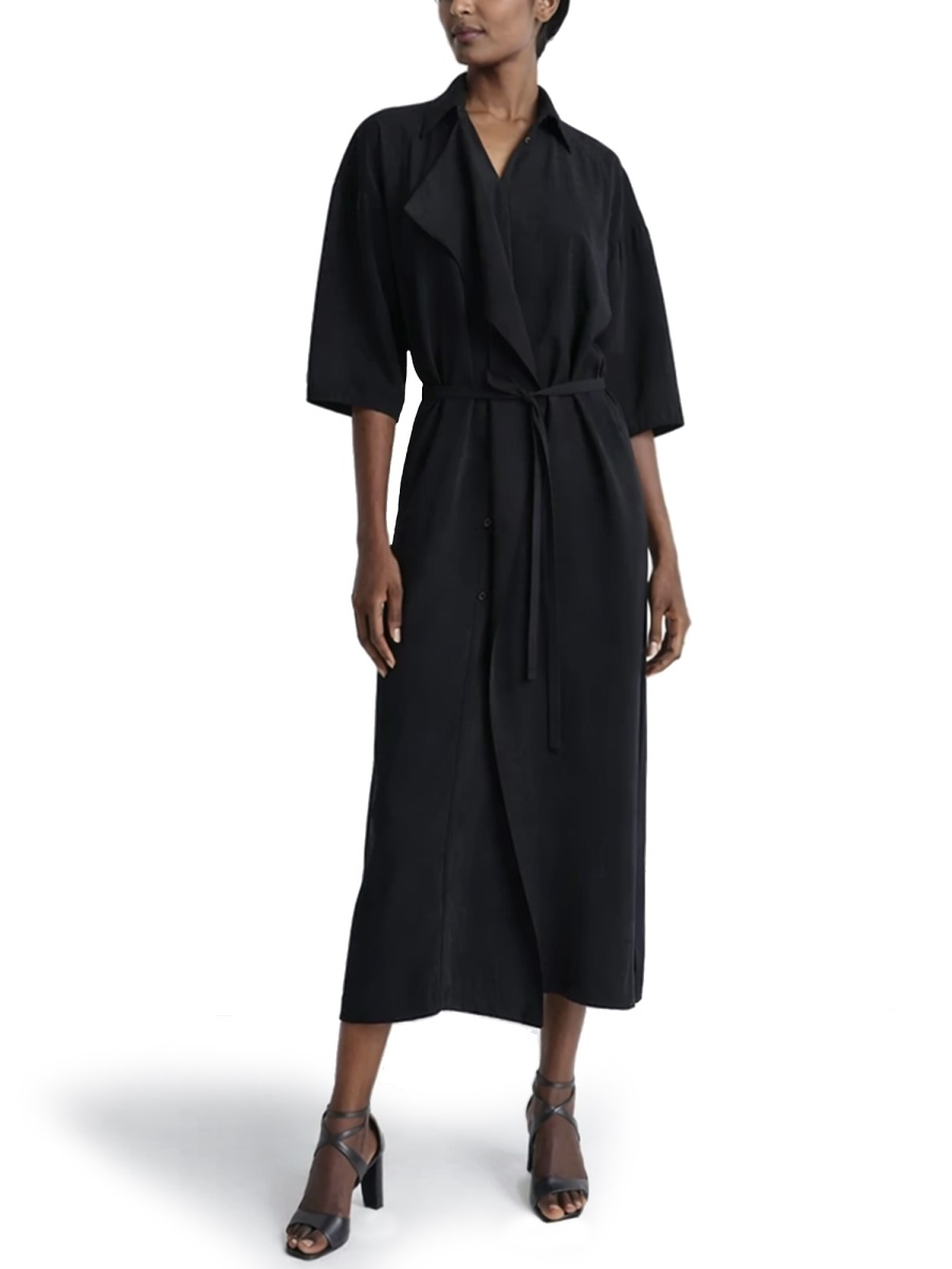 [LEMAIRE] Short sleeve dress SS26 DR1162_LF1308BK999