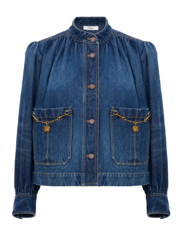 [Chloe] Denim Jacket SS26 26SDV09258_4A1