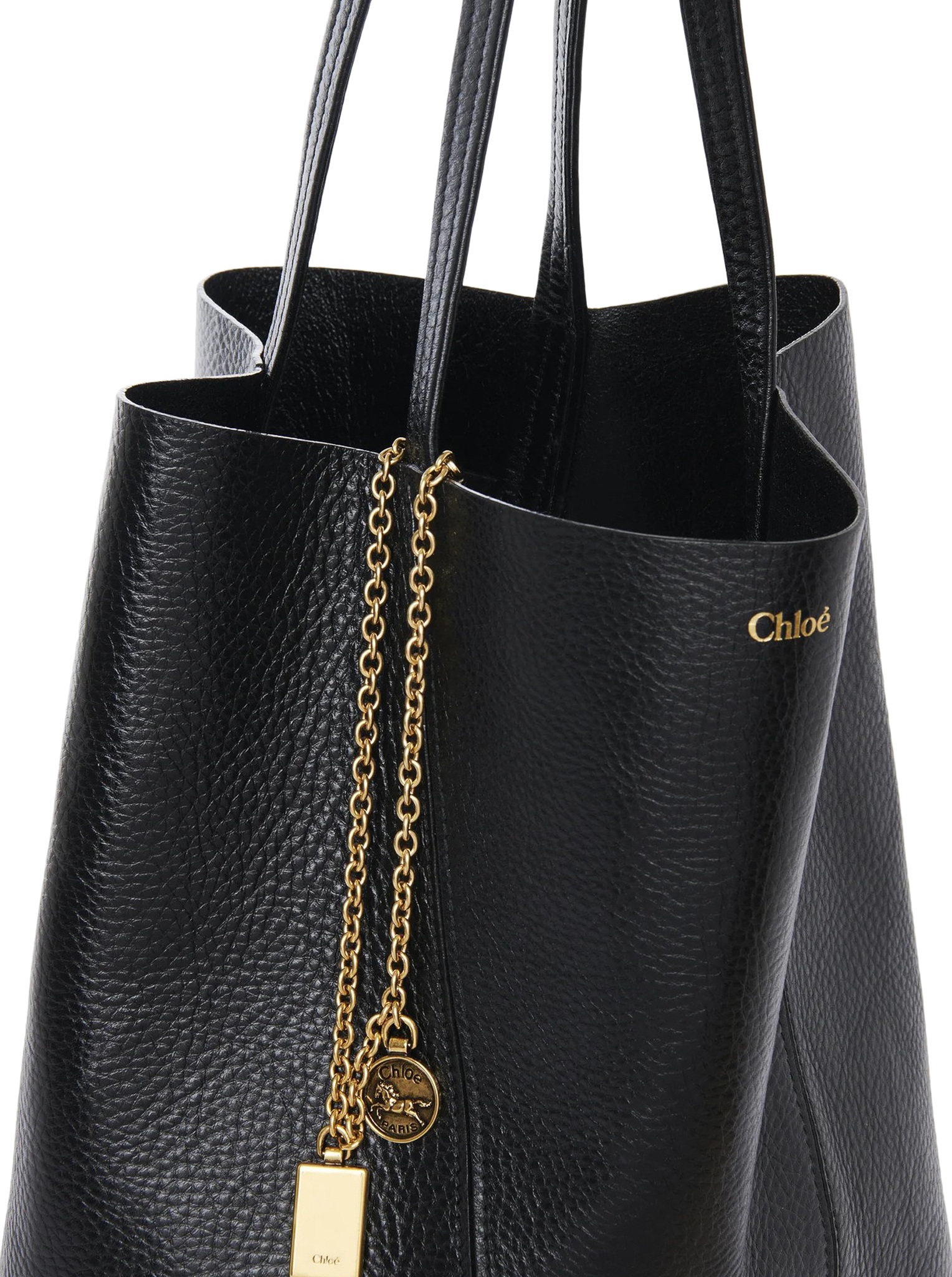 [Chloe] Tote bag FW26 CHC25SS811N84001 BLACK