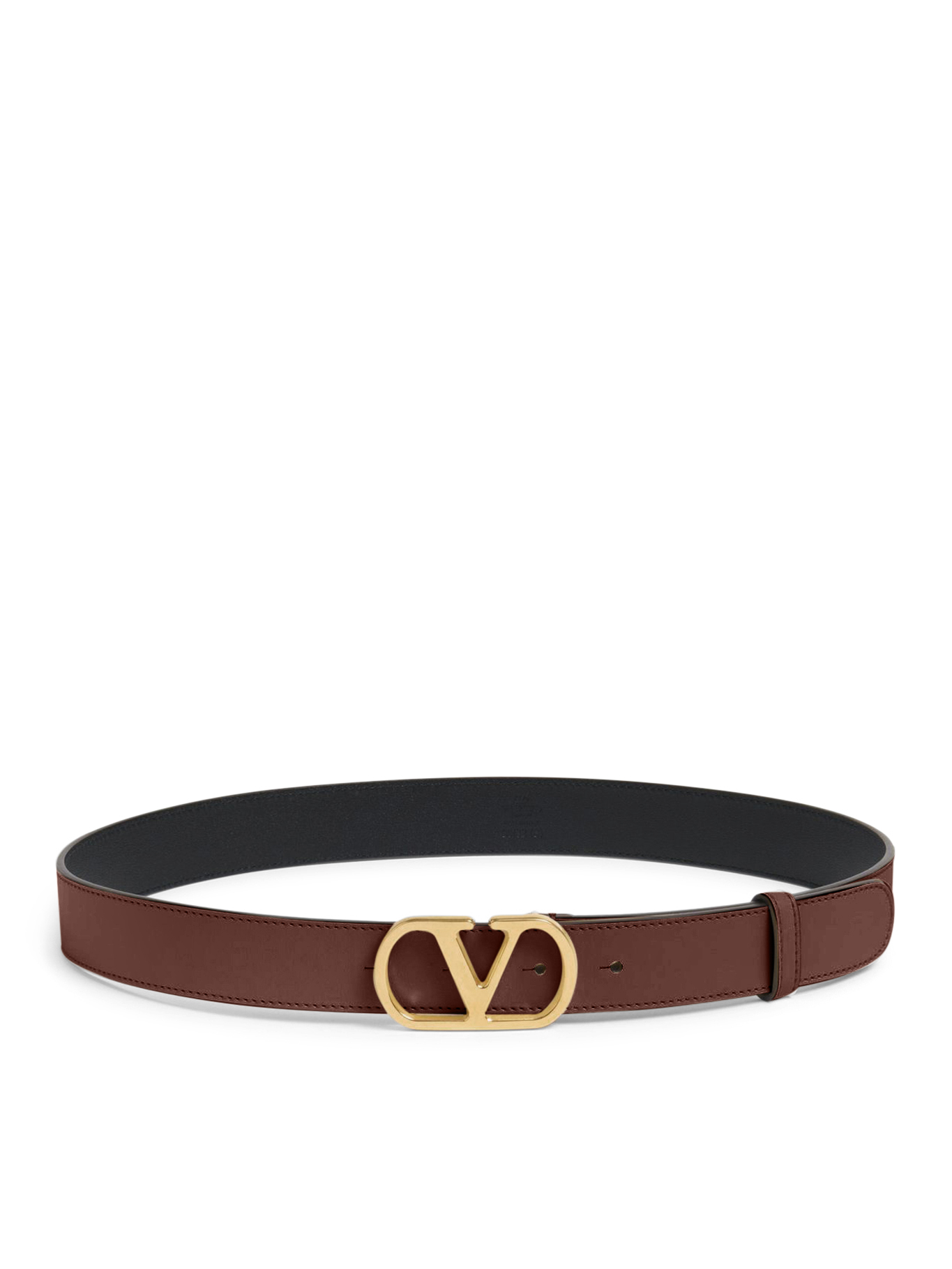 [Valentino Garavani] Belt FW26 8W2T0SM3IYRREL OAK BROWN