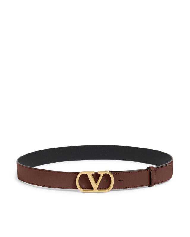 [Valentino Garavani] Belt FW26 8W2T0SM3IYRREL OAK BROWN