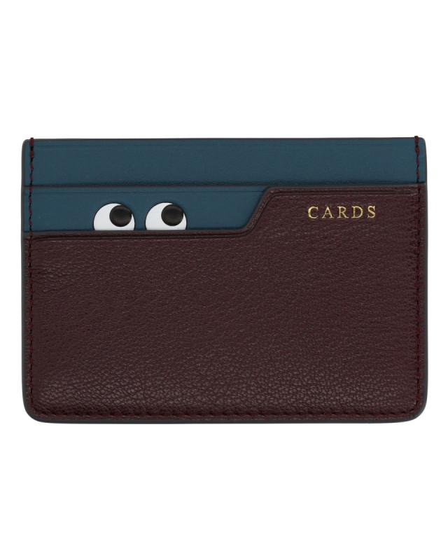 [Anya Hindmarch] Wallet SS26 204897_CLARET