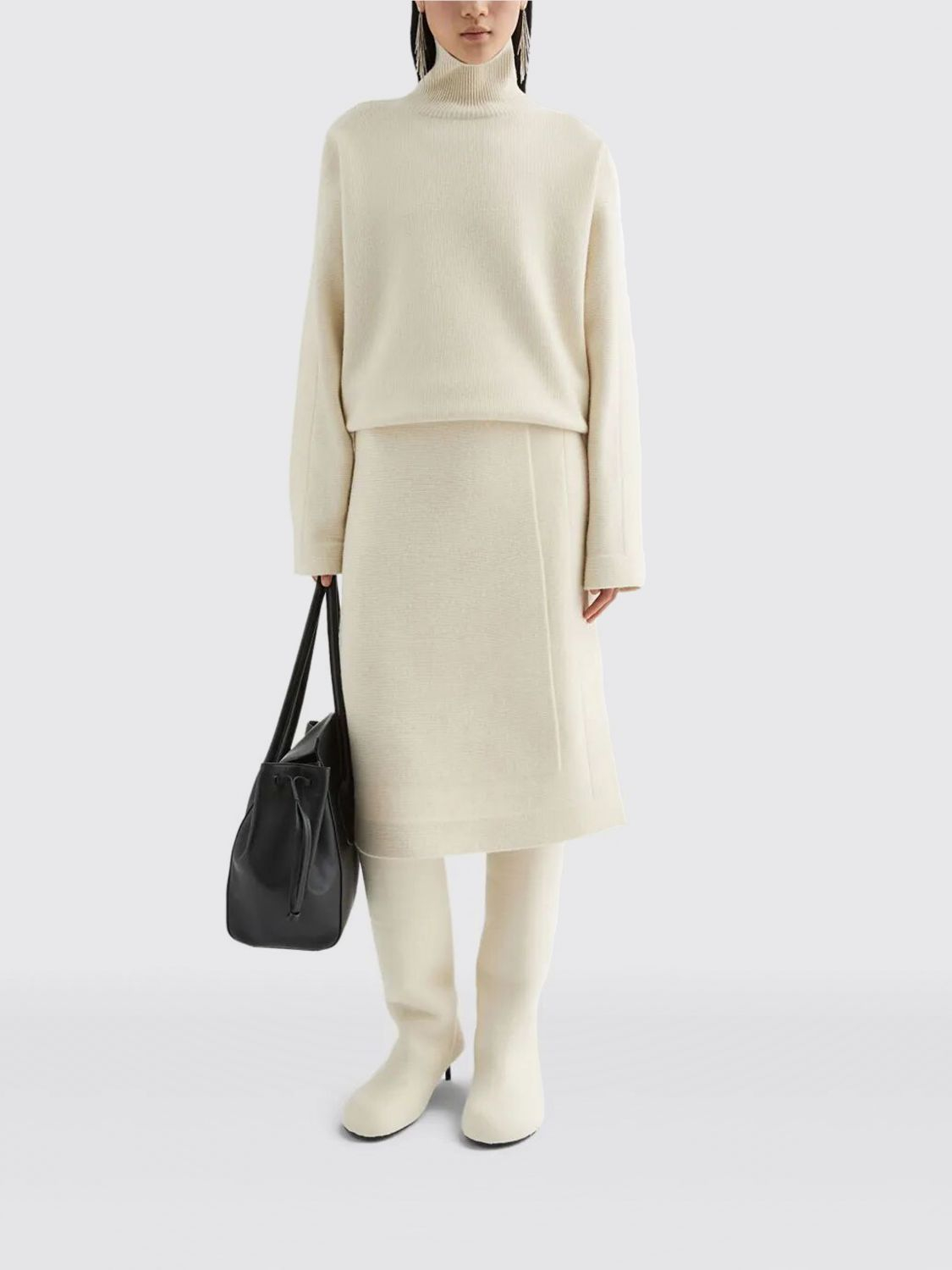 [Jil Sander] Midi skirt FW25 J02MA0310J14804 268