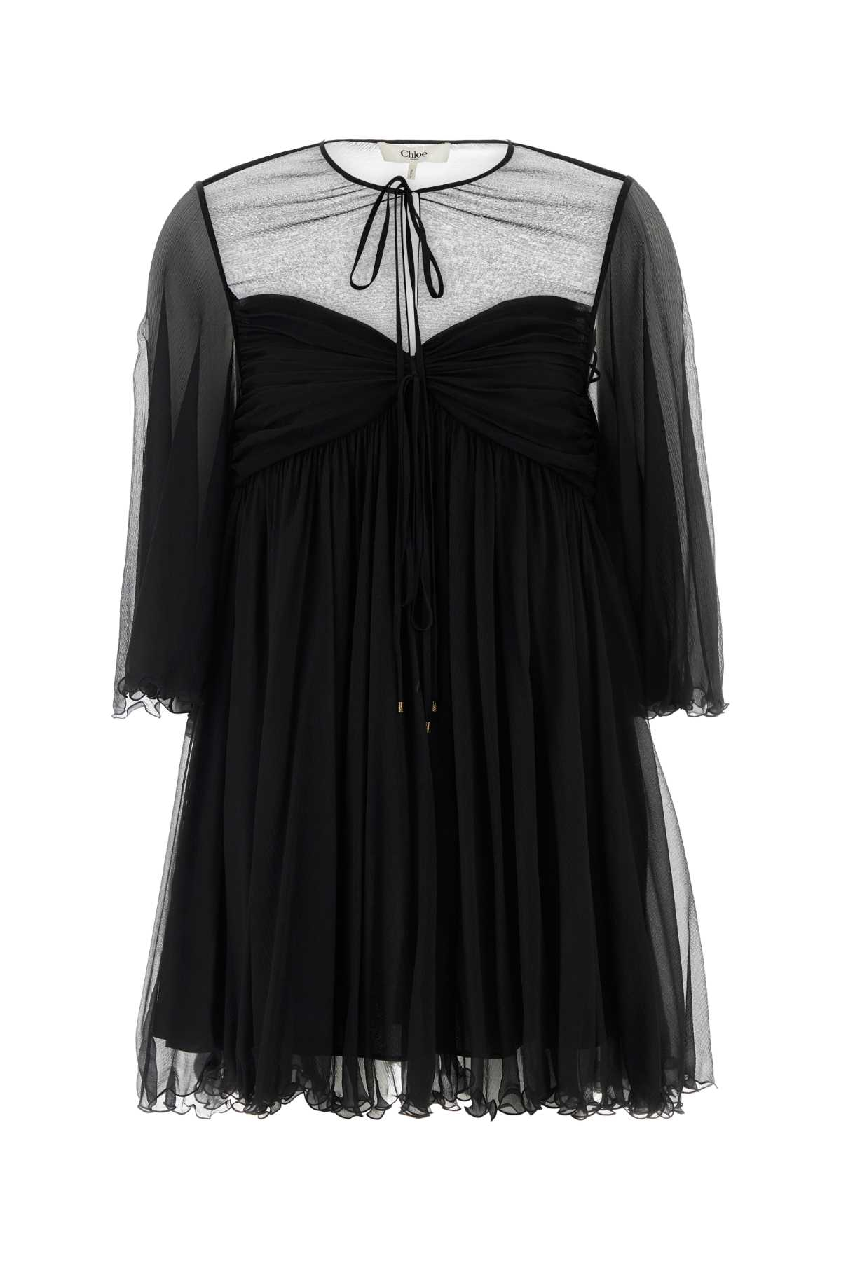 [Chloe] Long sleeve dress SS26 CH26SRO87001 001