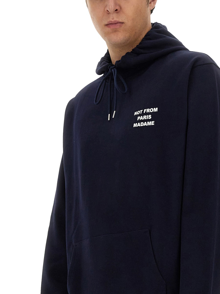 [DROLE DE MONSIEUR] Hoodie SS26 HO162_CO127NAVY