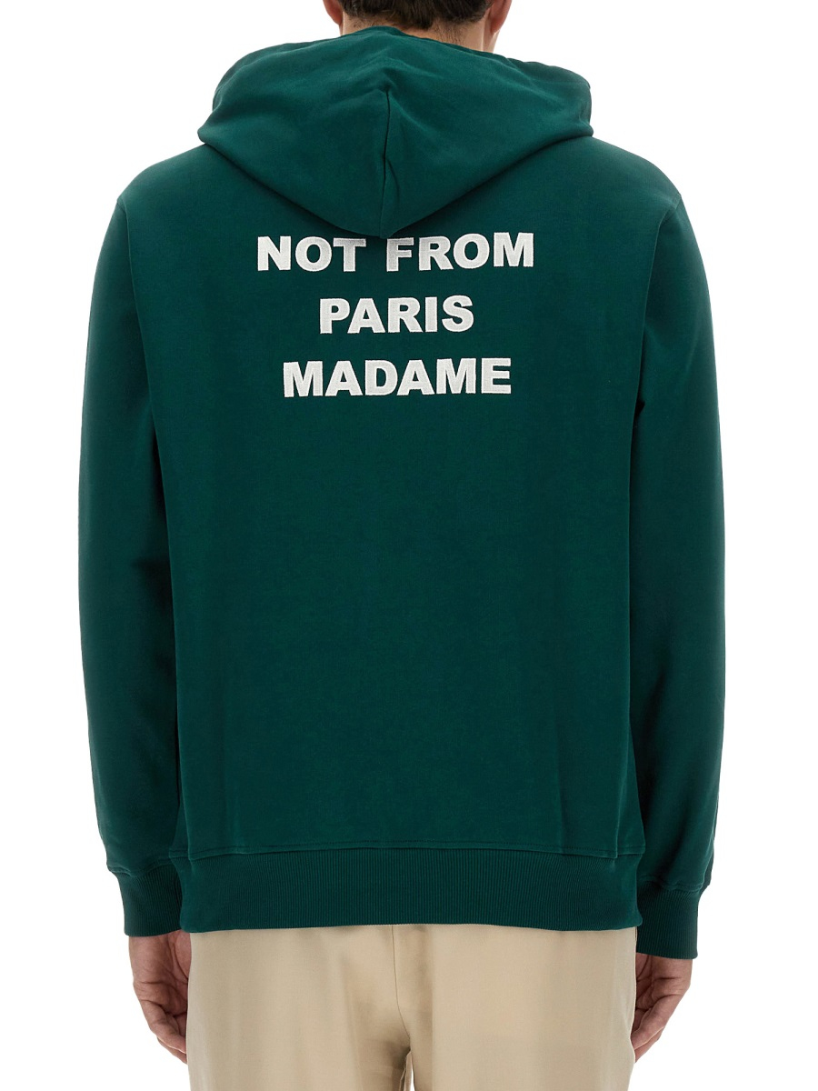 [DROLE DE MONSIEUR] Hoodie SS26 HO162_CO127DARKGREEN