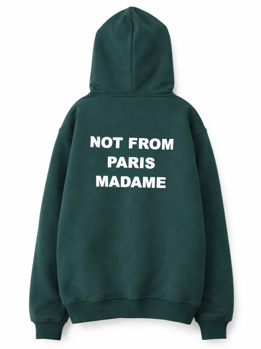 [DROLE DE MONSIEUR] Hoodie SS26 HO162_CO127DARKGREEN