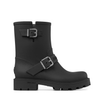 [Jimmy Choo] Ankle Boots SS26 BIKERRAINTPYBLACK
