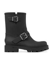 [Jimmy Choo] Ankle Boots SS26 BIKERRAINTPYBLACK