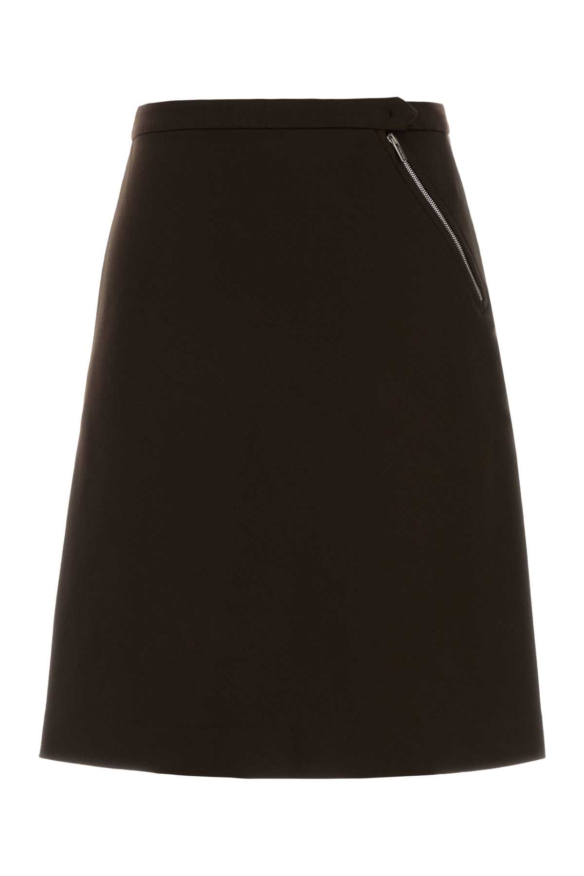 [Miu Miu] Midi skirt FW25 MG2566SOOO18FQ F0324