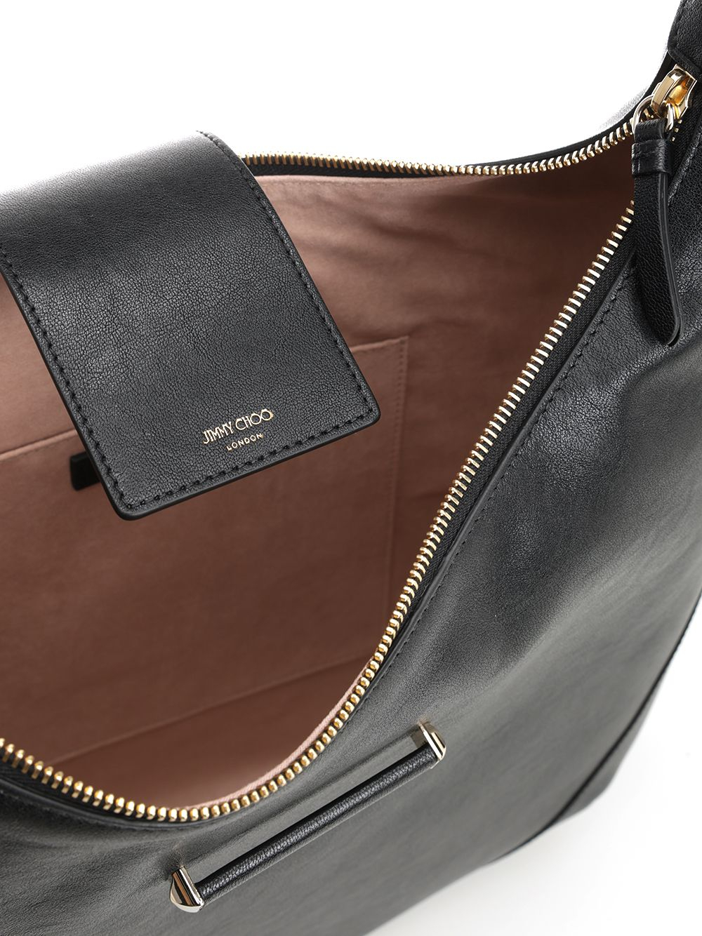 [Jimmy Choo] Shoulder bag FW25 BAR HOBO/MBKLBLACK/SHINY GOLD