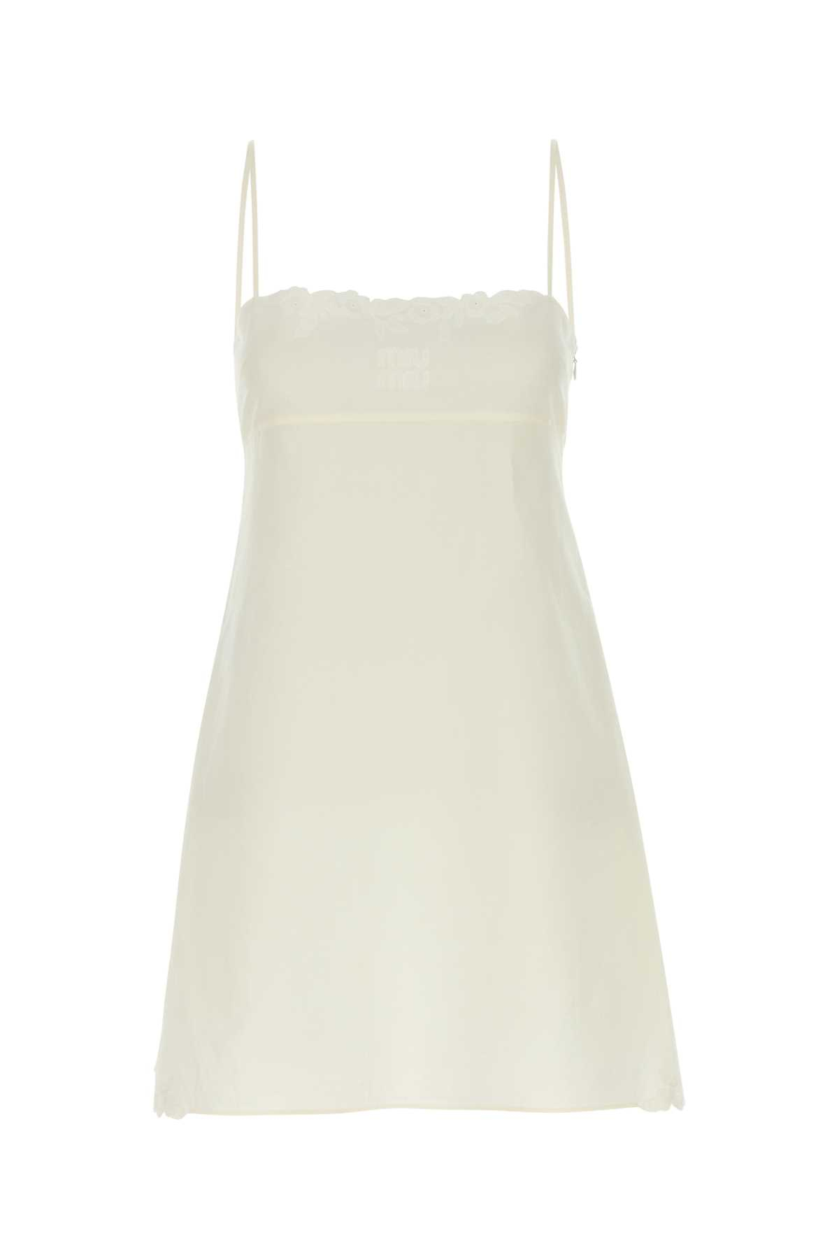 [Miu Miu] Sleeveless dress FW25 MF5875SOOO17LV F0304