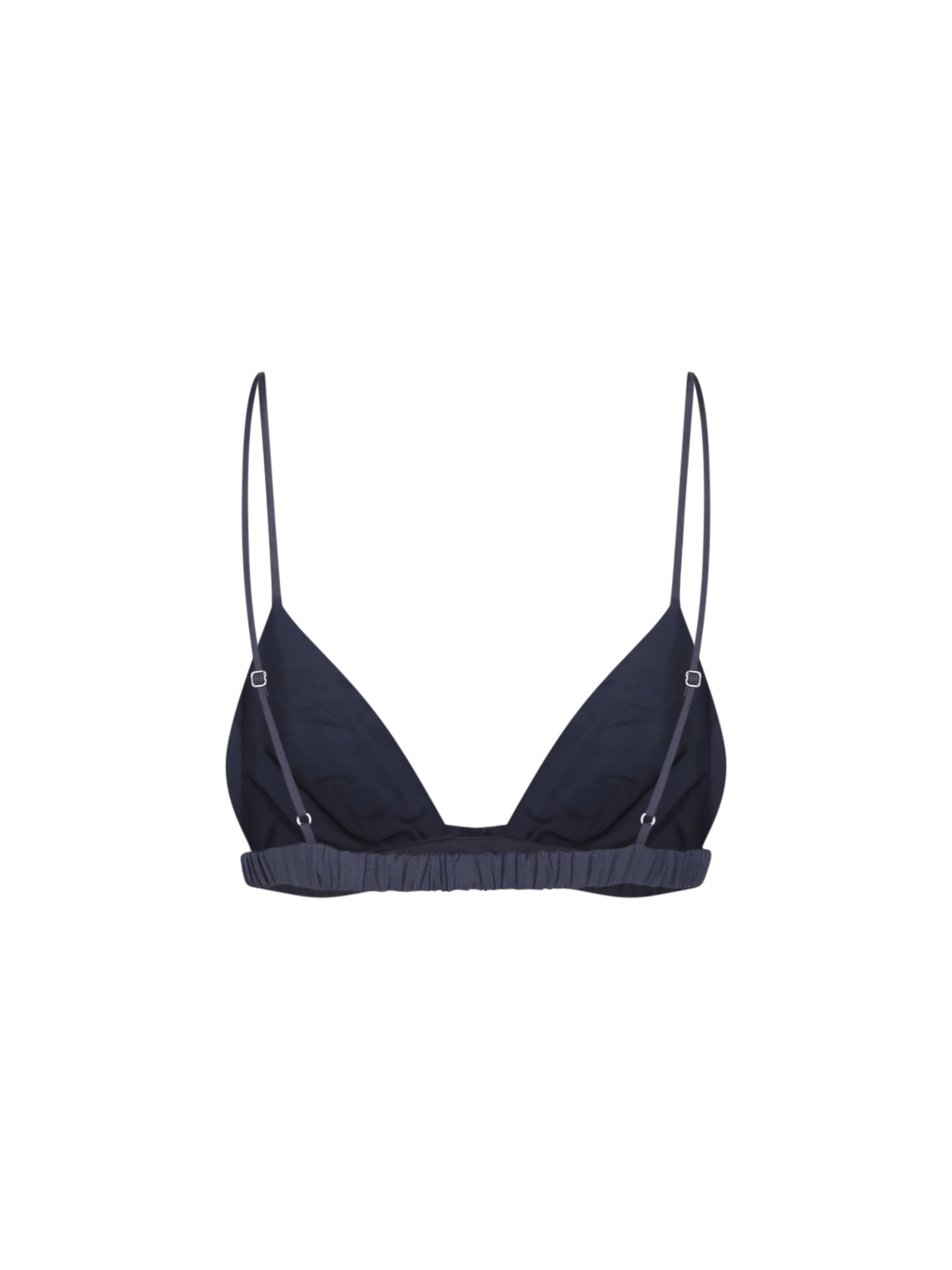[THE FRANKIE SHOP] Sports Top SS26 NINA SATIN BRALETTENAVY