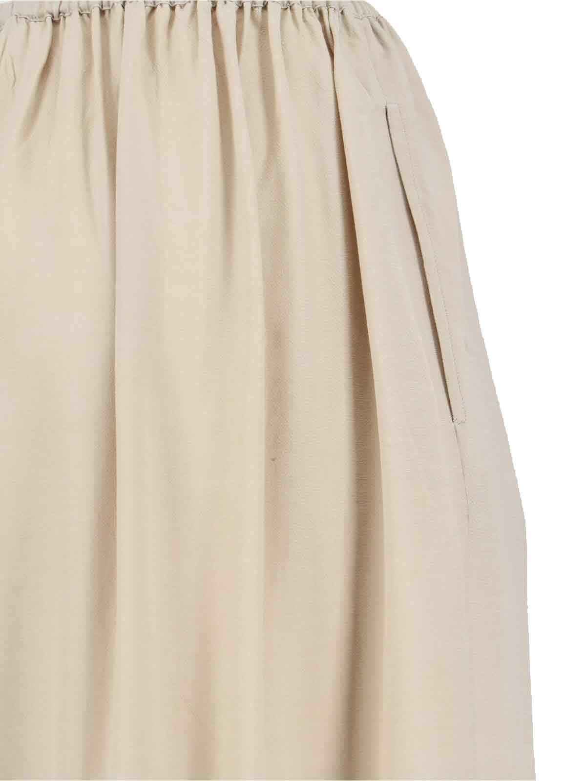 [THE FRANKIE SHOP] Long skirt FW25 AESON MAXI SKIRTCEMENT