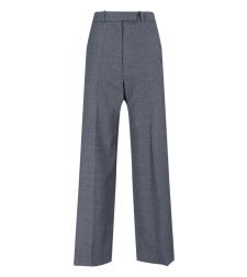 [THE FRANKIE SHOP] Trousers FW25 BRICKELL FLANNEL TROUSERSGREY MELANGE