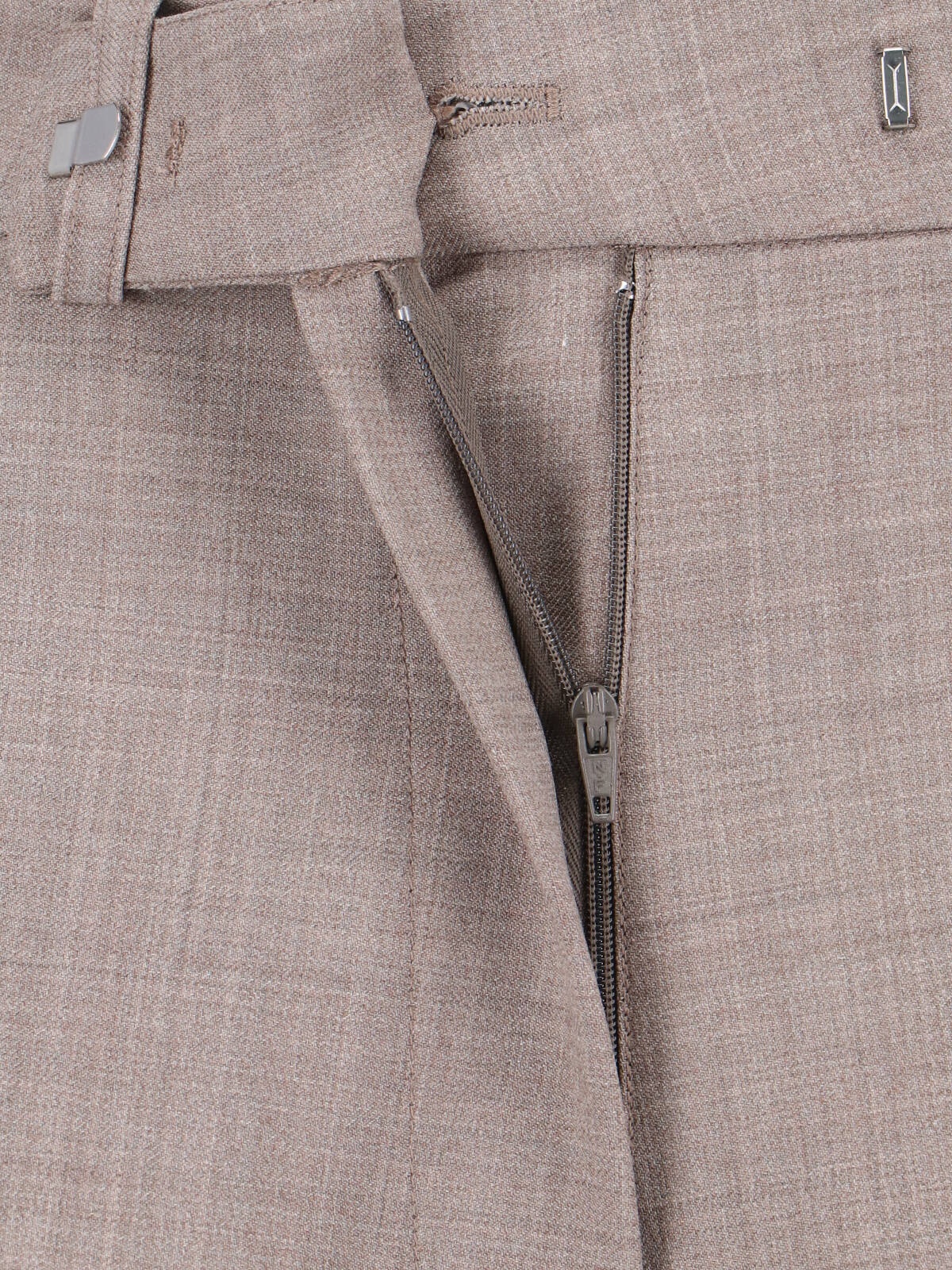 [THE FRANKIE SHOP] Trousers FW25 BRICKELL TROUSERSTAUPE MELANGE
